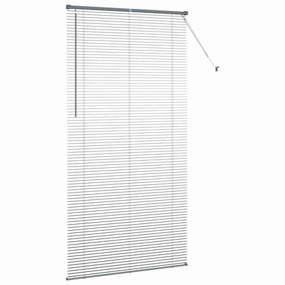Window Blind with Curtains Manual Dark grey Aluminium