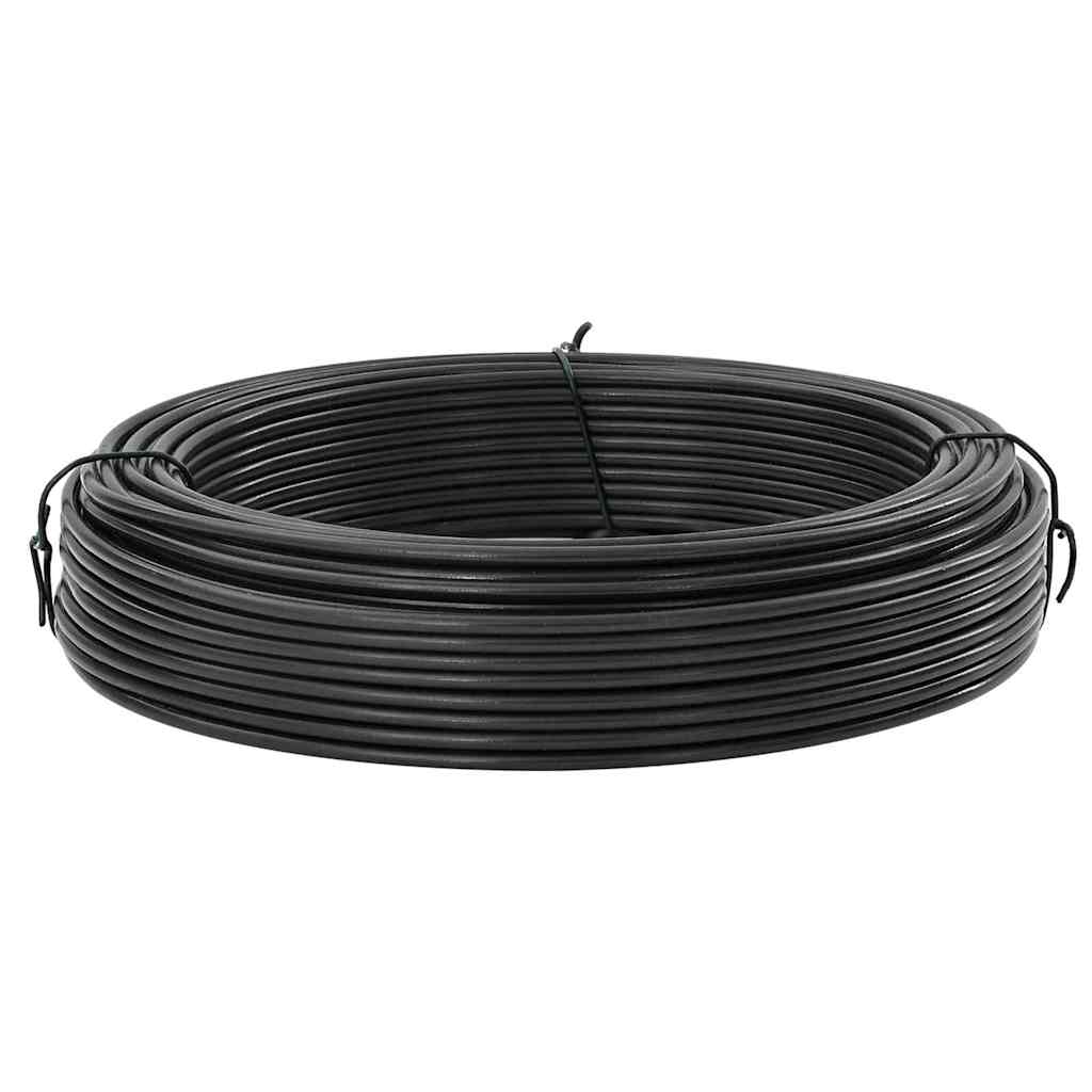 Fence Binding Wire Anthracite 33 m PVC-coated steel