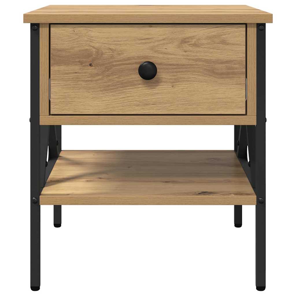 Bedside Cabinet with Drawer Artisan oak 40 x 42 x 45 cm