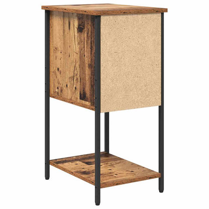 Bedside Cabinet 2 pcs Old wood 32 x 42 x 70 cm Engineered wood
