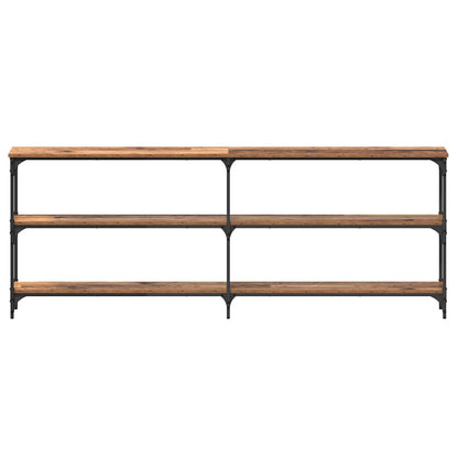 Console Table Old Wood 200 x 29 x 75 cm