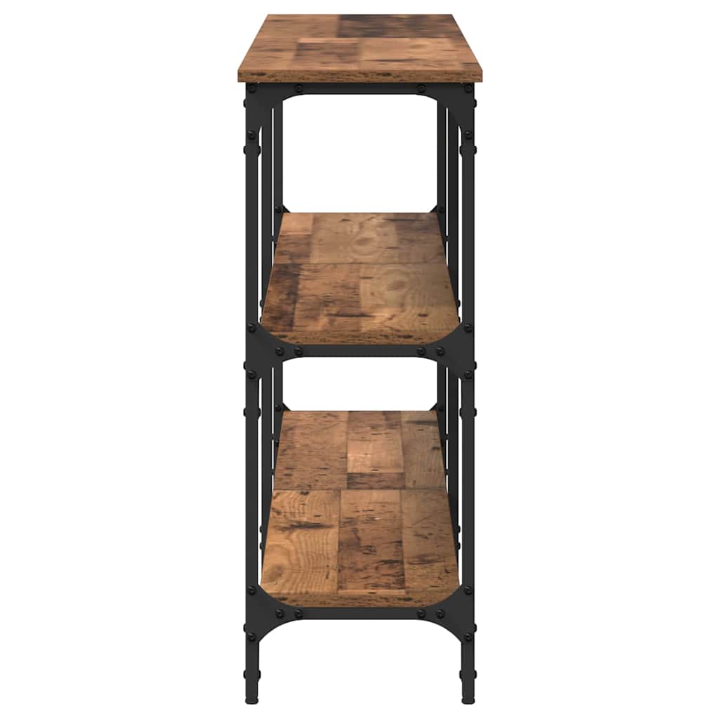 Console Table Old Wood 200 x 29 x 75 cm