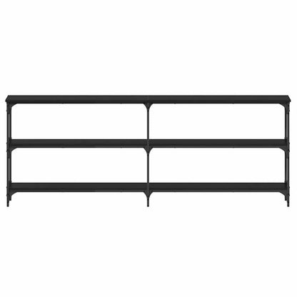 Console Table Black oak 200 x 29 x 75 cm
