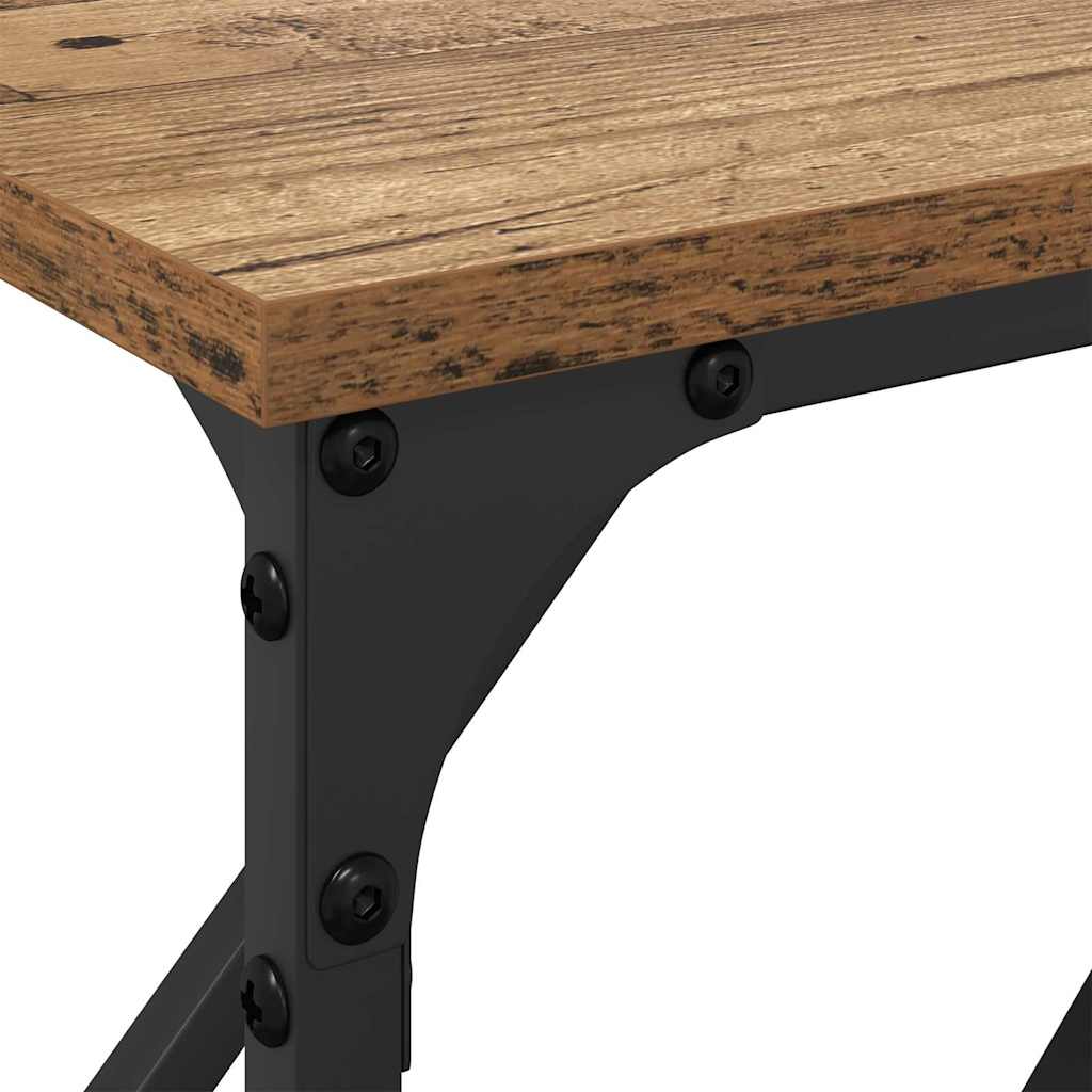 Console Table Old Wood 180 x 23 x 75 cm