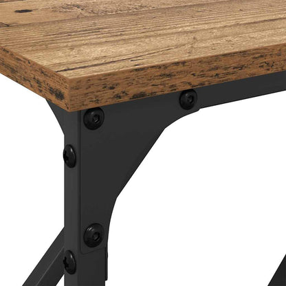 Console Table Old Wood 180 x 23 x 75 cm