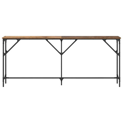 Console Table Old Wood 180 x 23 x 75 cm