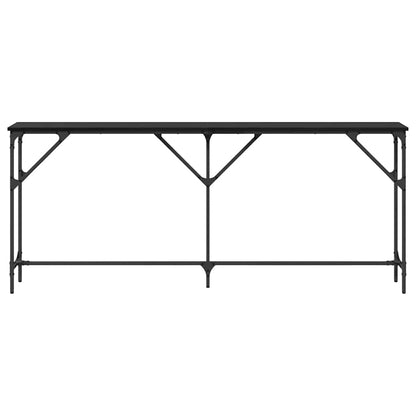 Console Table Black oak 180 x 23 x 75 cm