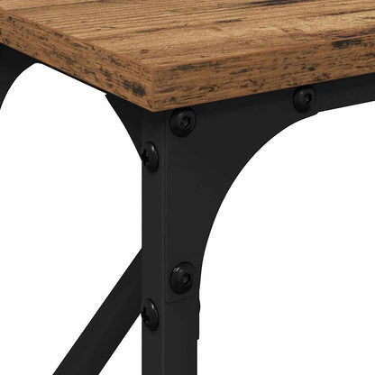 Console Table Old Wood 140 x 23 x 75 cm