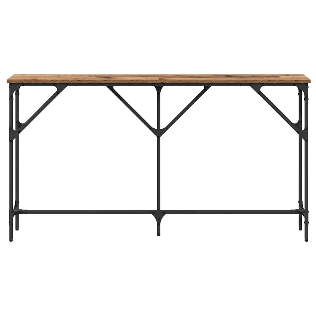 Console Table Old Wood 140 x 23 x 75 cm