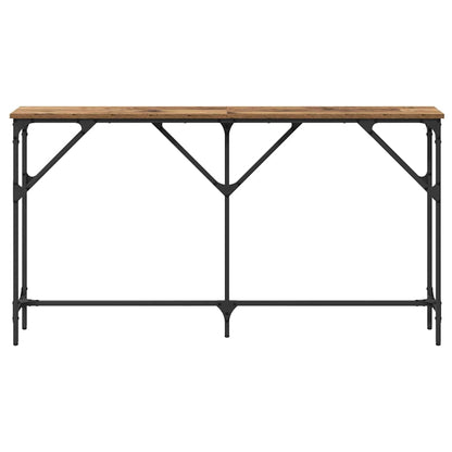 Console Table Old Wood 140 x 23 x 75 cm
