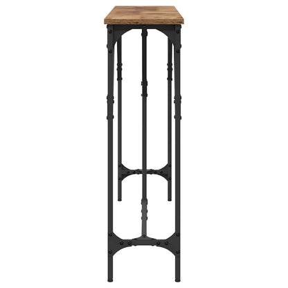 Console Table Old Wood 140 x 23 x 75 cm