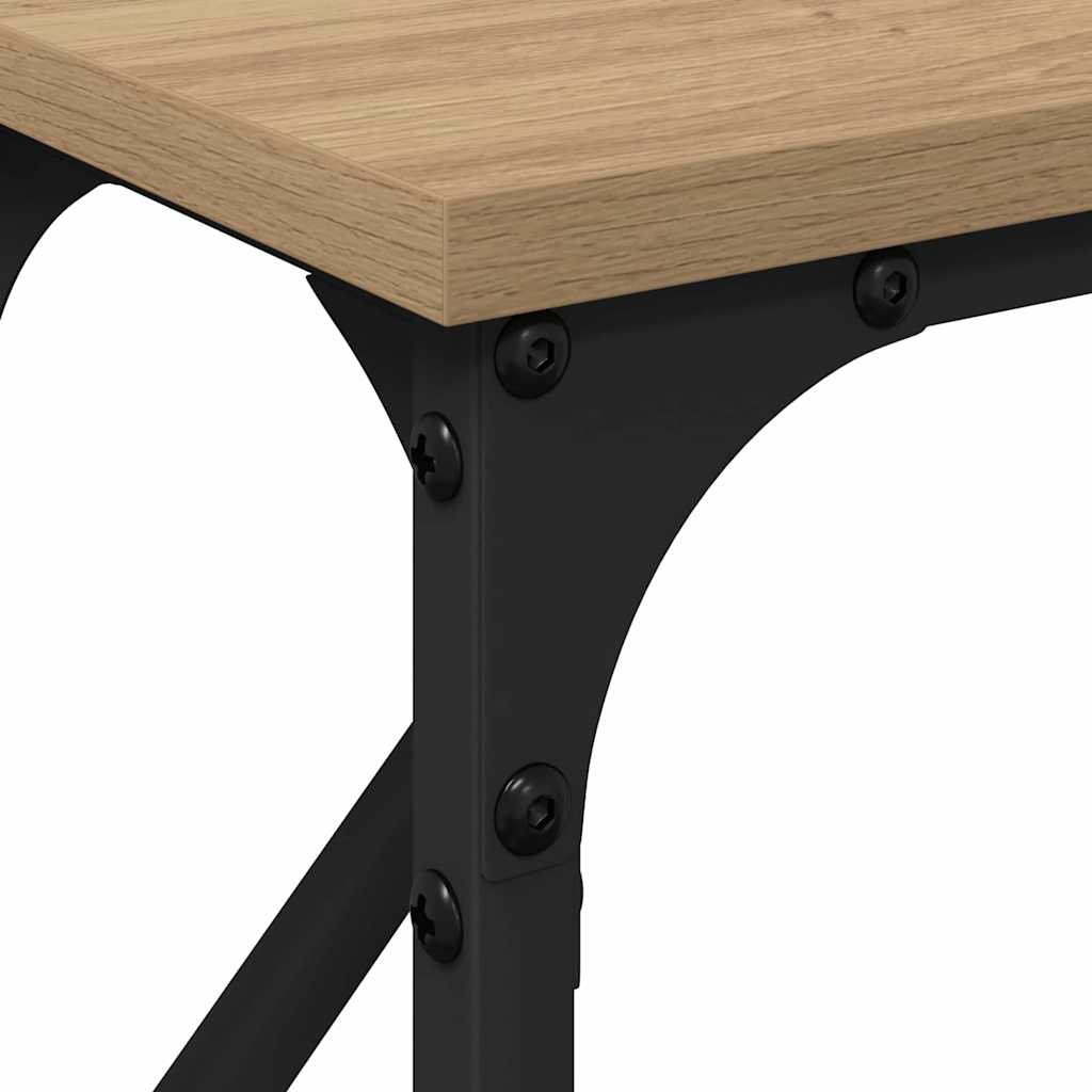 Console Table Artisan oak 140 x 23 x 75 cm