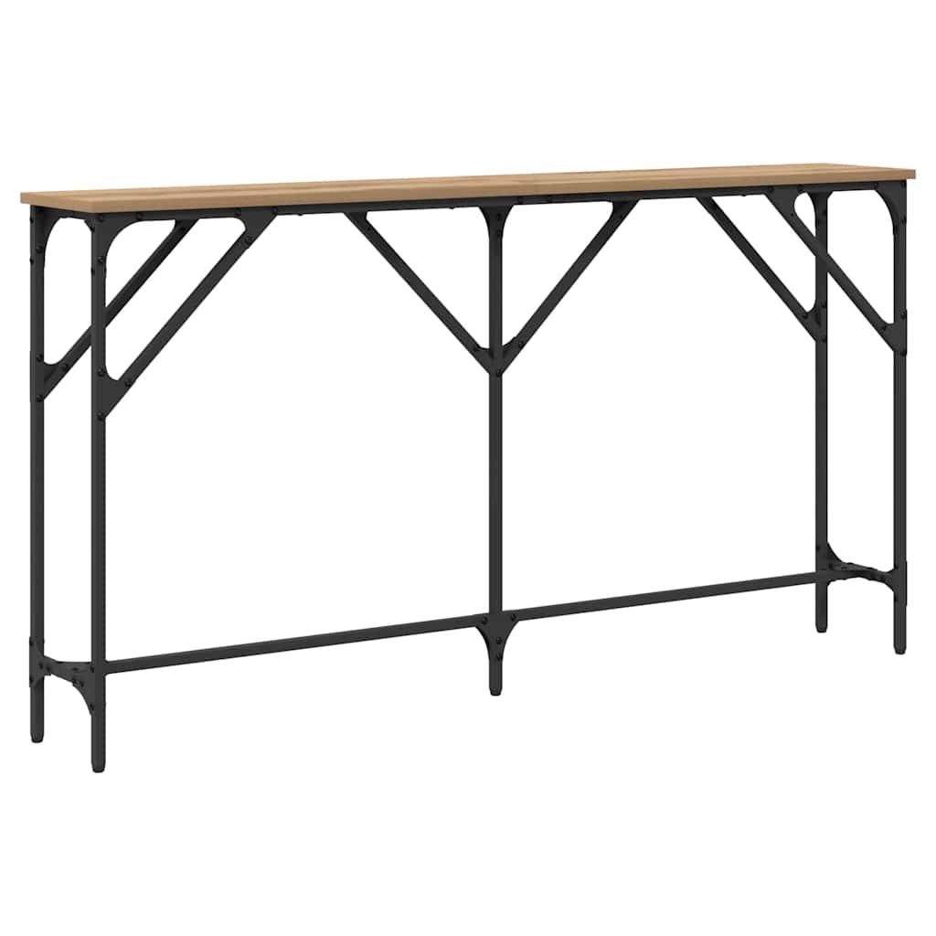 Console Table Artisan oak 140 x 23 x 75 cm