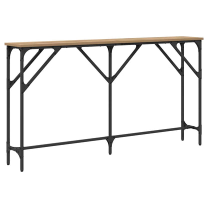 Console Table Artisan oak 140 x 23 x 75 cm