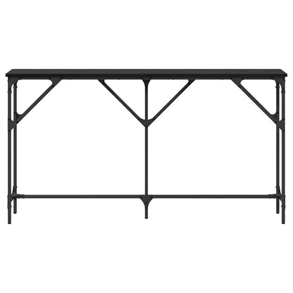 Console Table Black oak 140 x 23 x 75 cm