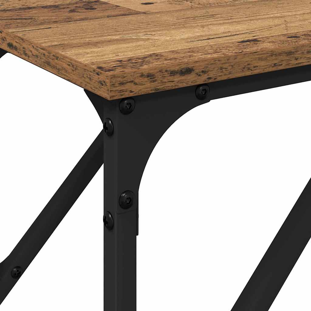 Console Table Old Wood 200 x 29 x 75 cm