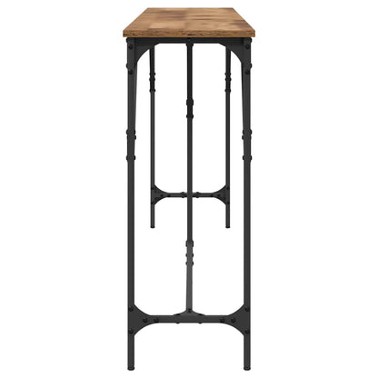 Console Table Old Wood 200 x 29 x 75 cm