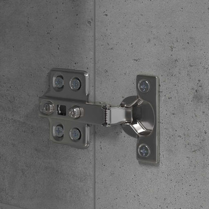 Kitchen Cabinet with Door Grey 35 x 50 x 180 cm Engineered wood