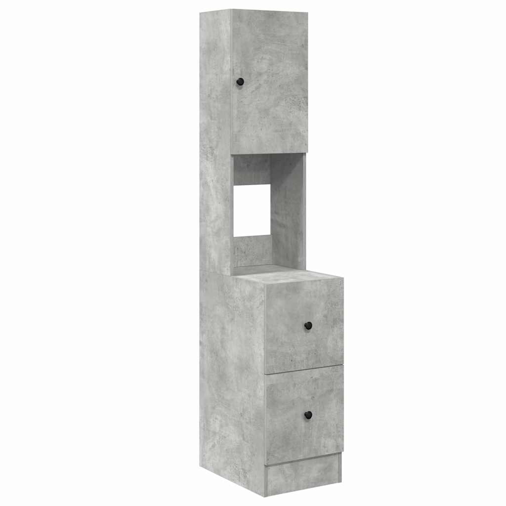 Kitchen Cabinet with Door Grey 35 x 50 x 180 cm Engineered wood