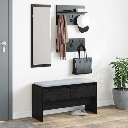 Hallway Furniture Set 4 pcs Old Wood 90 x 31 x 46.5 cm
