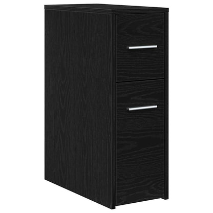 Bathroom Furniture Set Wall-mounted Black Oak 22 x 44 x 61.5 cm
