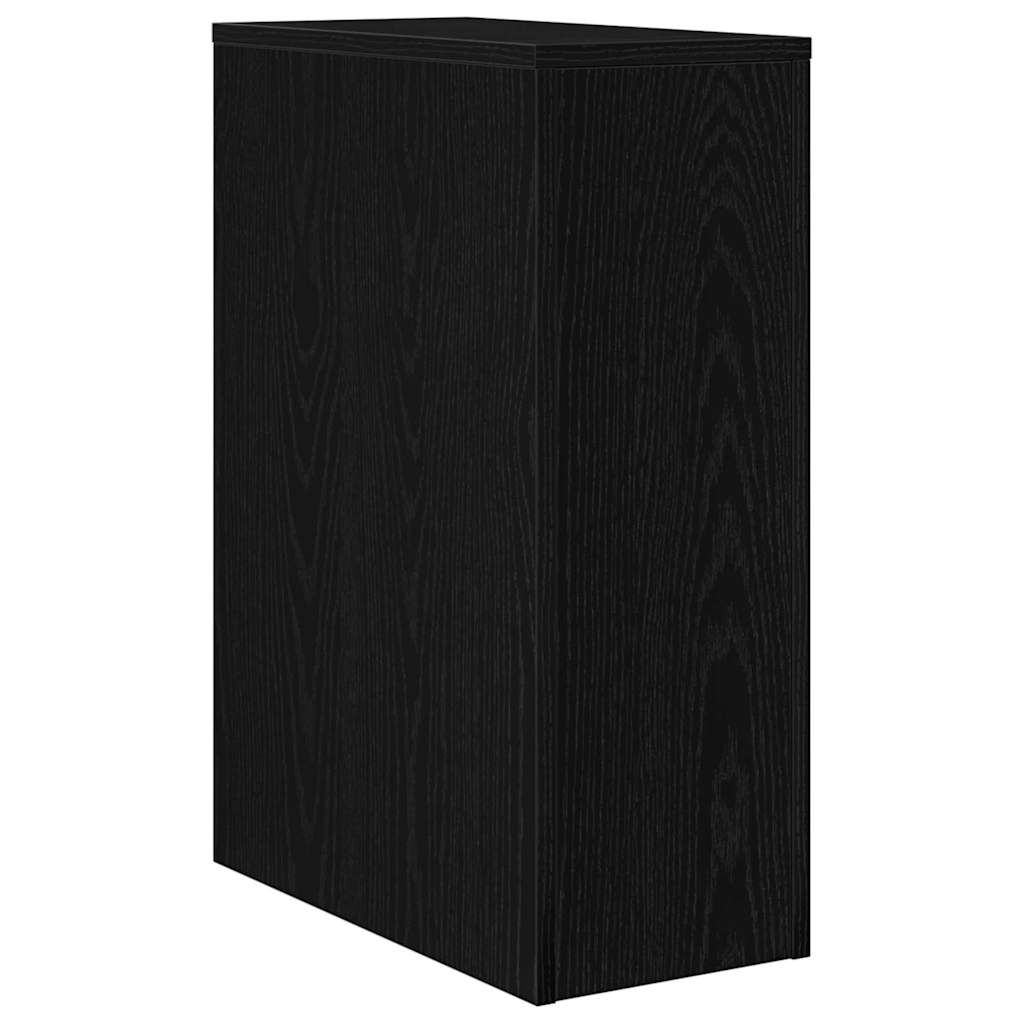 Bathroom Furniture Set Wall-mounted Black Oak 22 x 44 x 61.5 cm