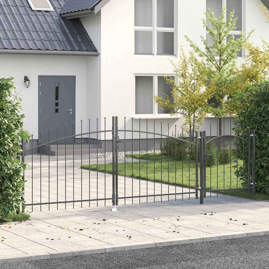 Garden Gate Black 100 x 400 cm