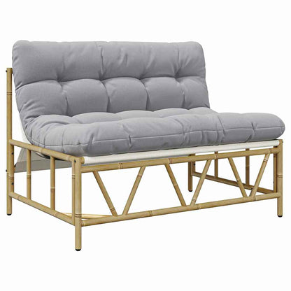 Garden Bench Light grey 110 x 75x 71 cm Steel