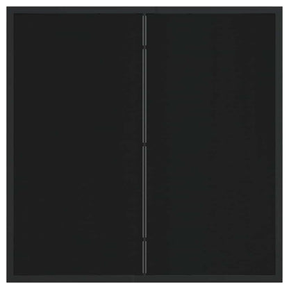 Garden Table Black 80 x 80 x 73 cm Solid Teak wood