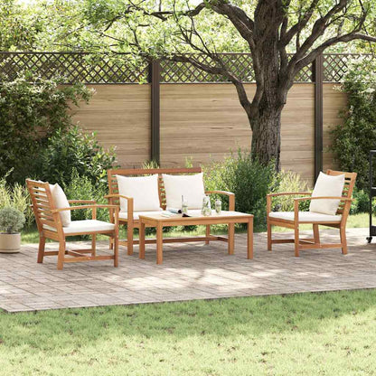 Garden Sofa Set Natural Solid teak wood