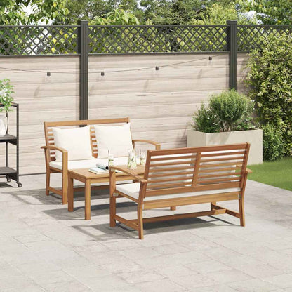 Garden Sofa Set Natural Solid teak wood