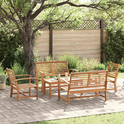 Garden Sofa Set Natural Solid teak wood