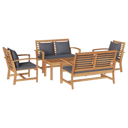 Garden Sofa Set Natural Solid teak wood