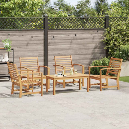 Garden Sofa Set Natural Solid teak wood