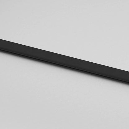Sliding Door with Hardware Set Black 90x205 cm ESG Glass
