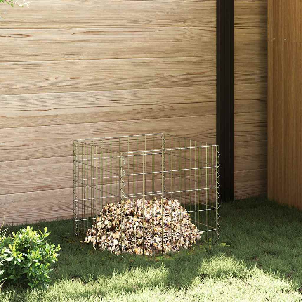 Composter Grey Steel