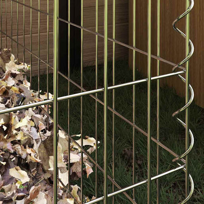 Composter Grey Steel