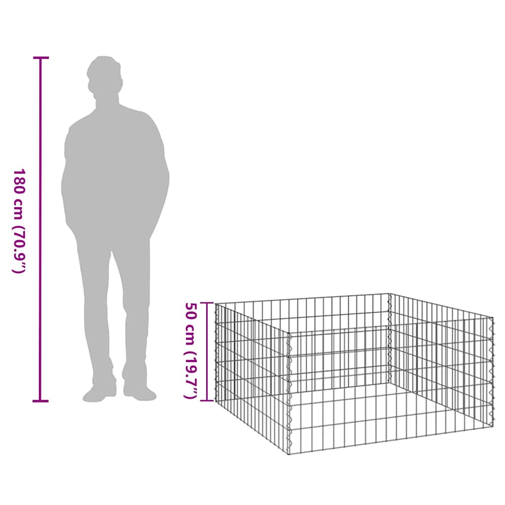 Composter Grey Steel