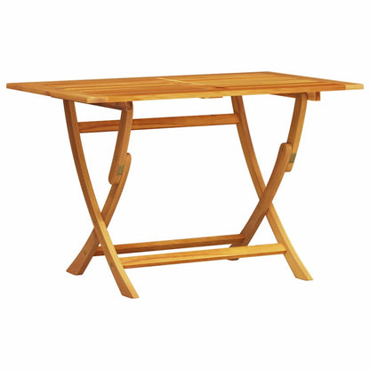 Garden Dining Set Folding 5 pcs Brown Solid acacia wood