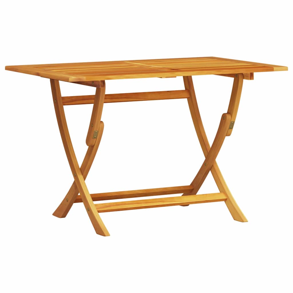 Garden Dining Set Folding 7 pcs Brown Solid acacia wood