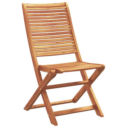 Garden Dining Set with Cushion 5 pcs Brown Solid acacia wood