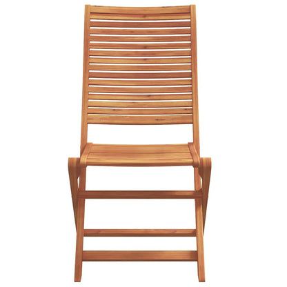 Garden Dining Set with Cushion 5 pcs Brown Solid acacia wood