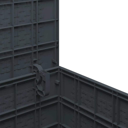 Garden Storage Box Anthracite 55 x 53 x 57 cm Polypropylene