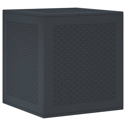 Garden Storage Box Anthracite 55 x 53 x 57 cm Polypropylene