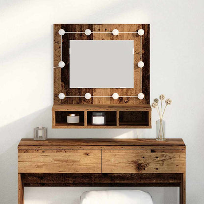 Mirror Cabinet Old wood 62 x 31.5 x 62 cm Engineered Wood