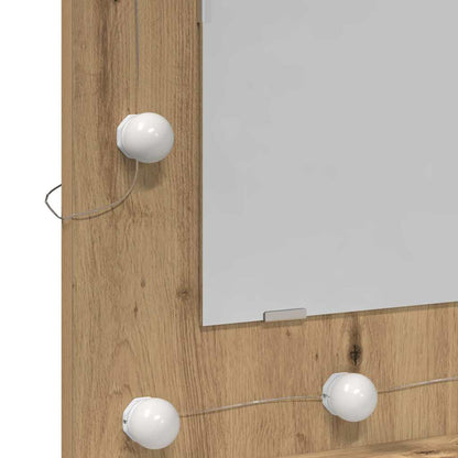 Mirror Cabinet Artisan oak 62 x 31.5 x 62 cm Engineered Wood