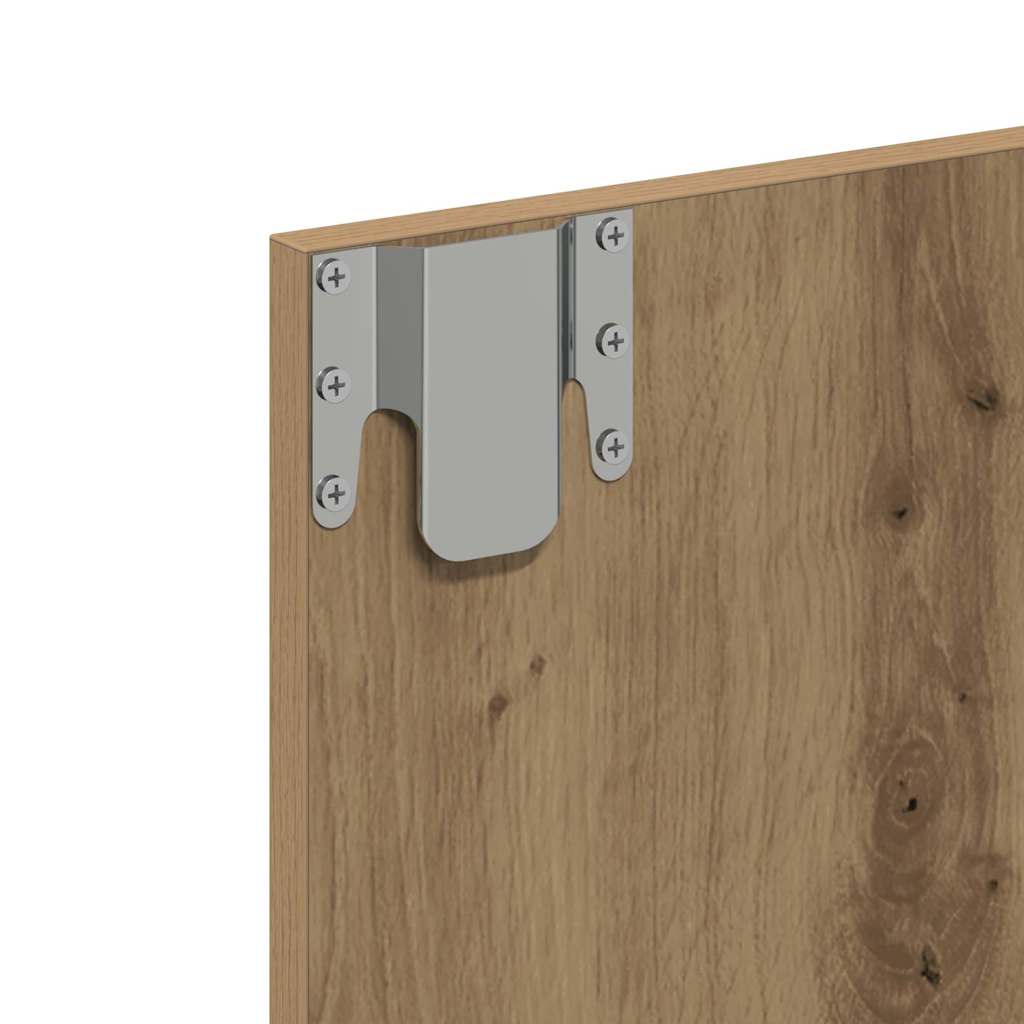 Mirror Cabinet Artisan oak 62 x 31.5 x 62 cm Engineered Wood