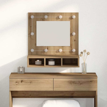Mirror Cabinet Artisan oak 62 x 31.5 x 62 cm Engineered Wood