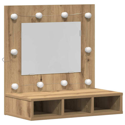 Mirror Cabinet Artisan oak 62 x 31.5 x 62 cm Engineered Wood