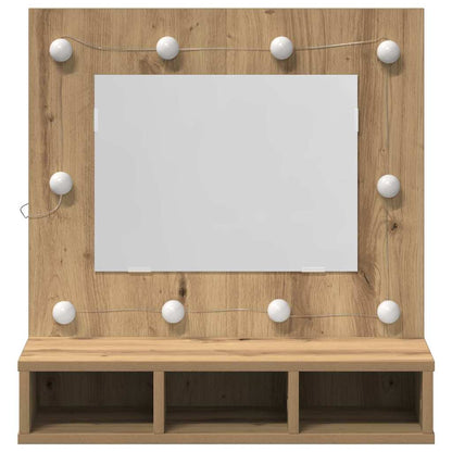 Mirror Cabinet Artisan oak 62 x 31.5 x 62 cm Engineered Wood